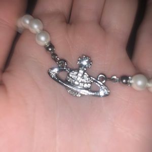 Vivienne Westwood Silver Mini Bas Relief Choker